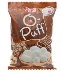 Kẹo Bông Gòn Xốp Có Nhân Oishi Chocolate